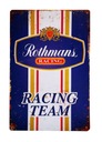 ROTHMANS RACING TEAM dekoračná TABUĽA 20x30