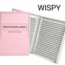 TUNKS EYELASHES FANS READY HOLLYWOOD LASHES 1200ks 5D 0,07C MIX WISPY