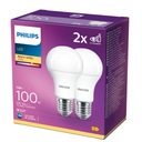 PHILIPS Sada 2x E27 LED žiarovka 13W 2700K 1521lm