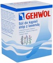 Gehwol Fussbad soľ s levanduľou do kúpeľa nôh 250g