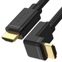 Unitek HDMI 2.0 90° 4K Pravouhlý kábel 3 m