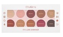 DOUGLAS EYE LOVE SHIMMER PALETTE 10 EYESHADOWS