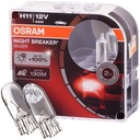 Žiarovky H11 OSRAM Night Breaker Silver +100% + W5W