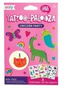 Mini Washable Tattoos Tattoo Palooza - Unicorn PLASTIC TOY Extra