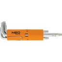 Dlhé kľúče Torx T10-T50 sada 8 kusov. Neo Tools