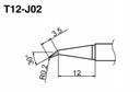BAKON AOYUE GM-951 HAKKO T12-J02 SPÁJKOVACÍ Hrot