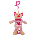 BABY MIX Plyšová hudobná skrinka Mačiatko