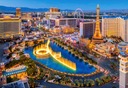 PUZZLE 1500 OBRAZOVÝ POHĽAD NA MESTO LAS VEGAS KOLEČKO