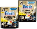 FINISH Ultimate Plus Kapsule do umývačky riadu 90 citrónov