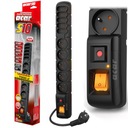 ACAR S10 Power strip predlžovací kábel 10gn. 1,5 m