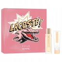 SET LACOSTE Pour Femme EDP sprej 50ml + TELOVÉ MLIEKO 50ml (P1)