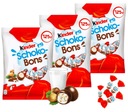 Čokoládové bonbóny Kinder Schoko Bons mliečna čokoláda 125g x 3 bal