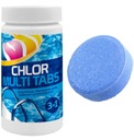 MULTITABLETY CHLOR TABS 3v1 DO BAZÉNU 1kg 200g