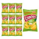 Crunchips Zelené cibuľové lupienky 140g x 10 ks