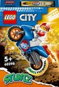 Rocketový kaskadérsky bicykel LEGO City 60298