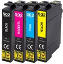 4x ATRAMENT PRE EPSON 502 XL XP-5100 XP-5150 XP-5155