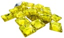 Kamene SQUARE 12mm 15-YELLOW 144ks 9565