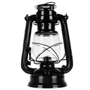 Čierna petrolejová lampa 24cm retro loft