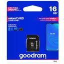 PAMÄŤOVÁ KARTA GOODRAM 16GB MICROSDHC CLASS. 10 UHS-I + ADAPTÉR