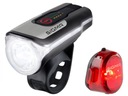 BICYKLE LAMPA SIGMA 80LUX + USB LED VZAD