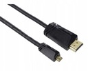 Hama HDMI - micro HDMI kábel 1,5m 4K 7.1 Ethernet