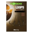 Carp Leaders Micro Barbed Korda Loops Krank Micro Barbed 18 lb r. 8