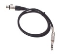 Jack signálový kábel 6,3 mm - XLR 0,9 m