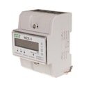 METER AKTÍVNEJ ENERGIE 4,5MOD 3-FÁZOVÝ. 230/400V 5/80A TS-35 PULZ F&F