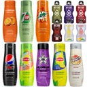 8x SIRUP 7UP PEPSI MAX MIRINDA ROCKSTAR SODASTREAM