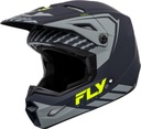 Enduro crossová prilba FLY RACING KINETIC MENACE, farba fluo/matte/grey L