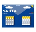 VARTA AAA Energy Alkalické batérie 1,5V 16 ks