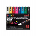 Okrúhly popisovač plagátov UNI POSCA PC-3M Sada 8 farieb