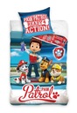 PAW PATROL Tlapkové obliečky OBRÁCENÁ BAVLNA 160x200