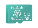 SANDISK 512GB microSDXC karta pre Nintendo Switch