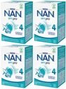 4x NAN Optipro 4 next mlieko Nestle 650g