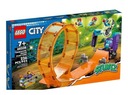 LEGO CITY kaskadérske krúžky a demolácia šimpanzov (60