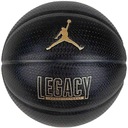 Basketbalová lopta Jordan Legacy 2.0 8P In/Out Gold and Black, veľkosť 7