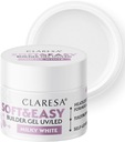 Claresa Soft Easy Gel Builder Gél ​​mliečne biely 45g