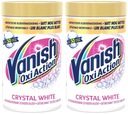 Vanish Oxi Action Crystal White Odstraňovač škvŕn 2x1,2kg