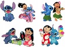 LILO AND STICH CHARACTERS cukrotlač A4 oblátka na torte