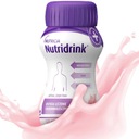 NUTRIDRINK s príchuťou jahody, 4 x 125 ml