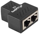 Rozdeľovač sieťového konektora RJ45-2xRJ45