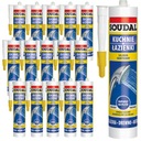 CARDBOARD Soudal Sanitary Silicone, bezfarebný, 280 ml