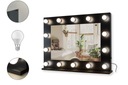 Hollywood Mirror toaletný stolík LED osvetlenie Make up