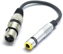 XLR DÁMSKY ADAPTÉR - JACK 6.3 MONO VITALCO