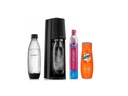 Čierny saturátor SodaStream Terra + sirup Mirinda