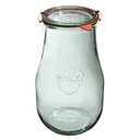 WECK Tulpe Jar 2700ml WEKI org. NEMČINA x4ks