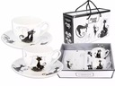 CARMANI ŠÁLKA CATS PORCELÁN 250ML 2KS.