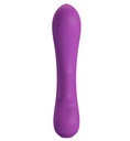 CURVED PRETTY LOVE VAGINÁLNY VIBRATOR 19cm 12-F.