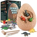 Dinosaur Jumbo Egg XXL vykopávka fosílneho archeológa